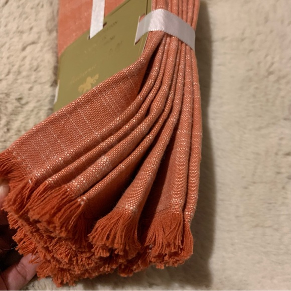 Autumn Hill Set of 6 100% Cotton Placemats NWT 19”x19” - Picture 2 of 6